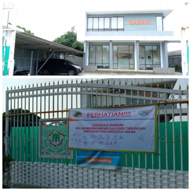 Dugaan Kegagalan Kopsyah Rabani Memenuhi Kewajiban Terhadap Anggota dan Karyawan.